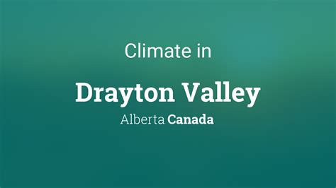 Environment canada drayton valley.  It also provides Almanac Averages and ...