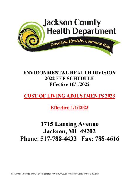 Environmental Health Jackson County, MI