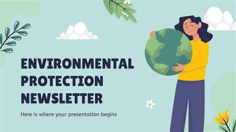 Environmental Protection Newsletter Google Slides & PPT