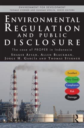 Environmental Regulation And Public Disclosure