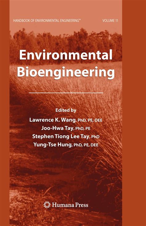 Environmental bioengineering volume 11 handbook of environmental engineering. - Mörder und marder. ein baltasar- matzbach- roman..