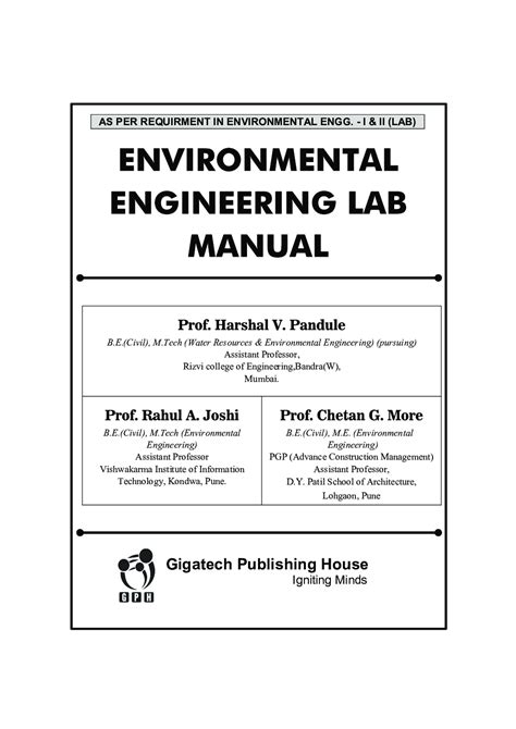 Environmental engineering laboratory manual free download. - 2006 honda crf250r manuale di servizio.