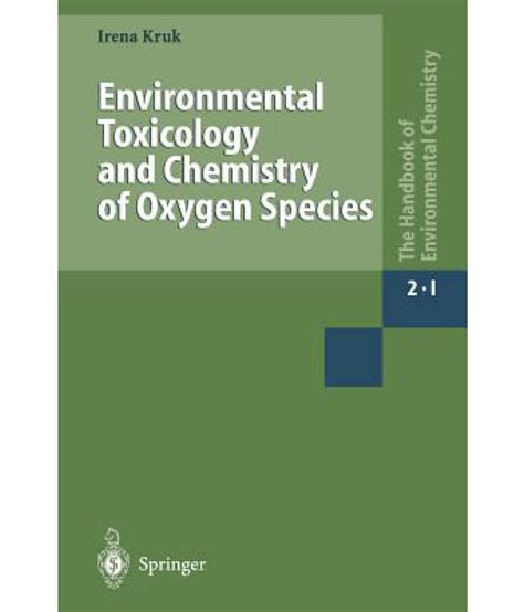 Environmental toxicology and chemistry of oxygen species the handbook of environmental chemistry. - De verenigde staten in de twintigs eeuw, en.