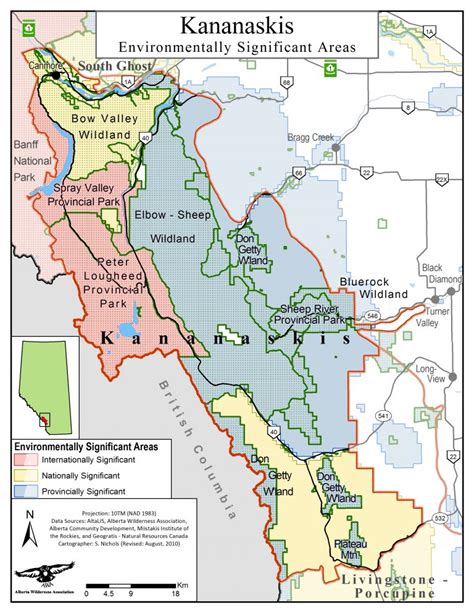 Environmentally Significant Areas: Mountain View County