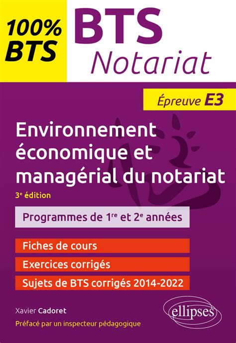 Environnement économique et managérial du notariat …