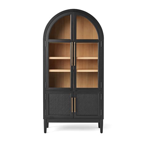 Enzo collection bookcase. The Member’s Mark™ Enzo Bookcase Storage Cabinet is a stylish option for displaying your favorite books and keepsakes. The rich black finish paired with the pop of golden brown shelves brings mid-century modern charm to any room in your home. 