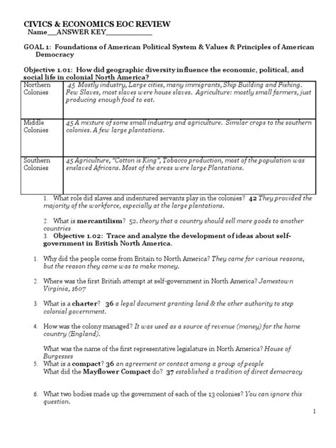 Eoc Review Notes Answers Government Pdf