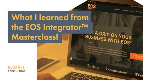 Eos integrator certification.  Feb 17, 2022 · In January of 2022, I completed...