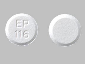 6. Pill Imprint. EP 116. Excellium Pharmaceutical Inc. Furosemide 20 MG Oral Tablet. ROUND WHITE. EP 116. View Drug. Excellium Pharmaceutical Inc.. 