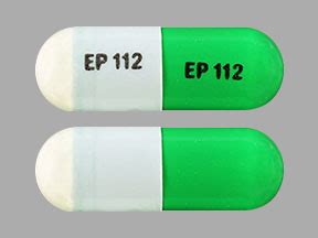 EP112 EP112. Previous Next. Hydroxyzine Pamoate Strength 50 mg Imprint EP112 EP112 Color Green & White Shape Capsule/Oblong View details. 1 2 KLONOPIN ... All prescription and over-the-counter (OTC) drugs in the U.S. are required by the FDA to have an imprint code. If your pill has no imprint it could be a vitamin, diet, herbal, or energy pill ...
