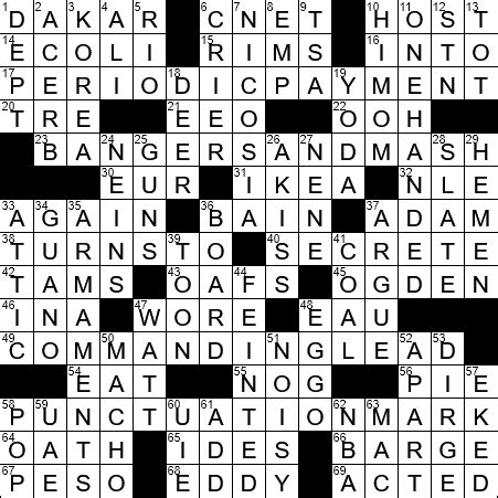 Epa Measurement Crossword Clue Answers. Find the latest crossword clues from New York Times Crosswords, LA Times Crosswords and many more. ... EPA concern 3% 8 DIAMETER: Circle measurement 3% 5 GIRTH: Waist measurement 3% 5 KARAT: Gold purity measurement 3% .... 