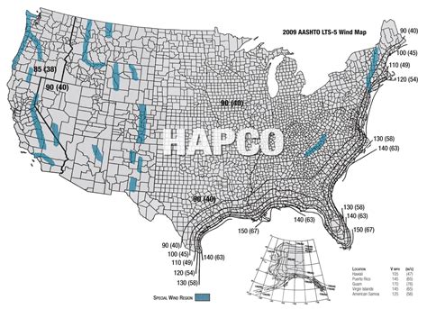 Epa wind zone map.  Hapco has learned from years of experience Wind Map 2009 AASH...