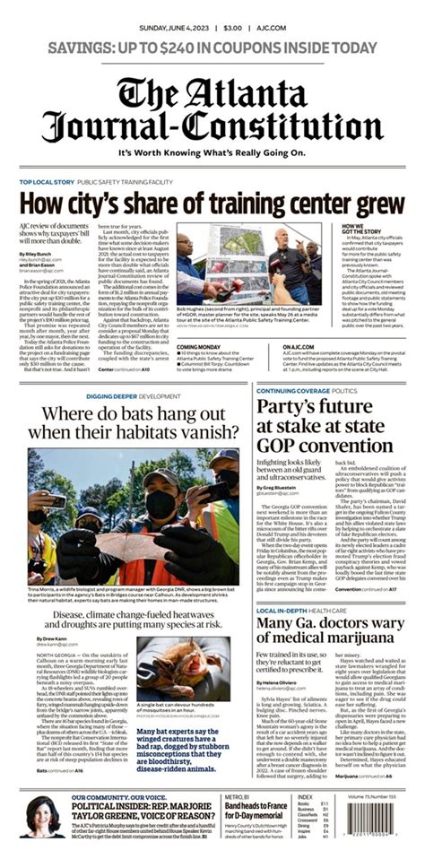 Epaper ajc. In today’s fast-paced digital world, staying informed is more important than ever. With the AJC subscription login, you can gain access to premium news articles from the Atlanta Jo... 