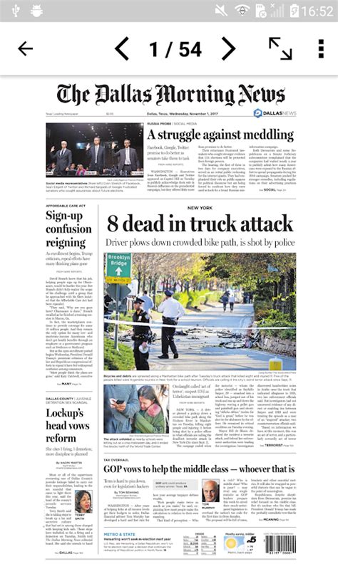 Epaper dallas morning news. If you have an existing print subscription you can activate digital access here 