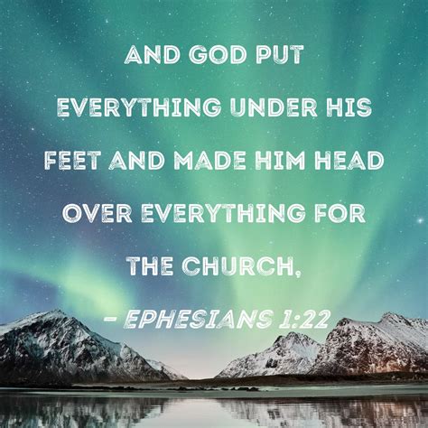 Ephesians 1:22-23 The Church - Bible Hub