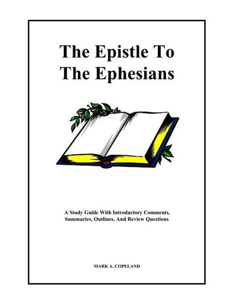 Ephesians study guide by mark copeland. - 24 il manuale ufficiale delle operazioni del ctu 24 the official ctu operations manual.