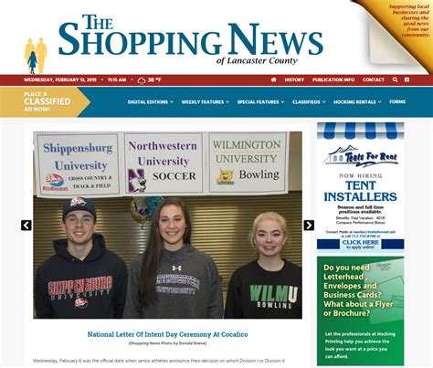 Shopping News Co-Founders - John and Janie Hocking President an