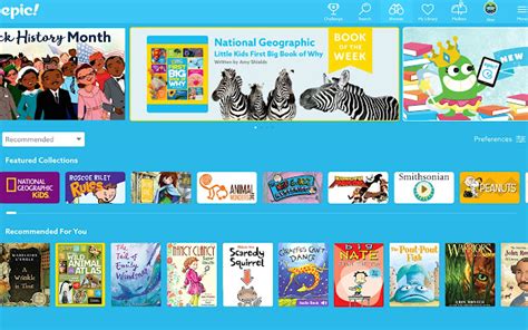 Epic - books for kids. Get unlimited access to 40,000 of the best books, audiobooks, videos, & more for kids 12 and under. Try it free. Instant access to thousands of great kids books. ... Epic is the leading digital reading platform—built on a collection of 40,000+ popular, high-quality books from 250+ of the world’s best publishers—that safely fuels curiosity ... 