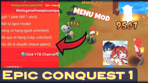 Epic Conquest Mod Menu