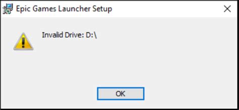 Epic Games Invalid Drive Portal Tutorials