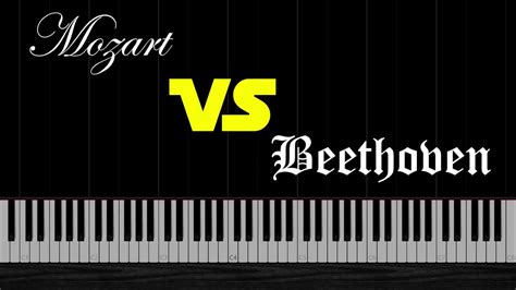 Epic Piano Battles of History: Mozart vs Beethoven