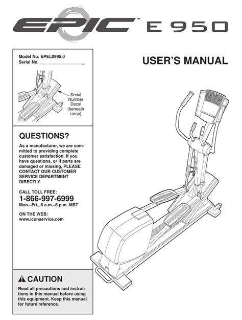 Epic e 950 elliptical trainer manual. - 2003 audi a4 crankshaft gear manual.