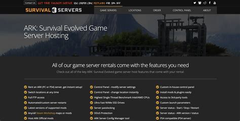 Epic games ark server hosting.  The server is located in Germany, ensurin...
