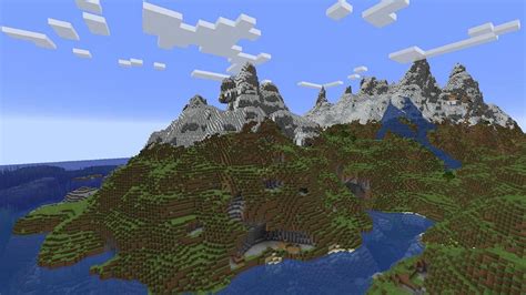Epic mountain seed for 1.8 Seeds Minecraft Java Edition