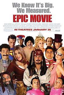 Epic Movie is a 2007 American parody film directed and written by Jason Friedberg and Aaron Seltzer and produced by Paul Schiff. It was made in a similar style to Date Movie, Friedberg and Seltzer's previous film, but as a spoof of the "Epic" style of films, hence the name. It mostly references The Chronicles of Narnia: The Lion, the Witch and the Wardrobe, the Harry Potter films and Tim .... 