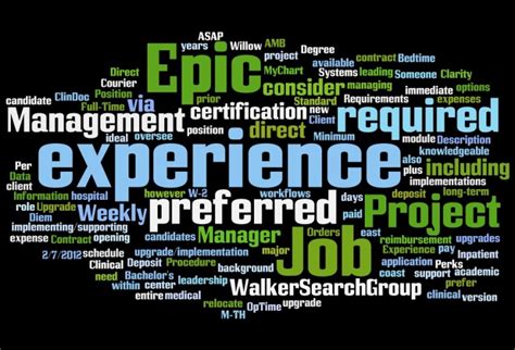 Epic project manager. Culinary Facilities Hosting Project Manager Quality Manager Technical Solutions Engineer Trainer Solve Problems That Matter We're looking for bright, driven individuals who are interested in having a career that impacts how more than 305 million patients around the world receive healthcare. 