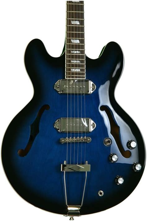 Epiphone Ltd. Ed. Gary Clark Jr. "Blak & Blu" Casino - Blak …