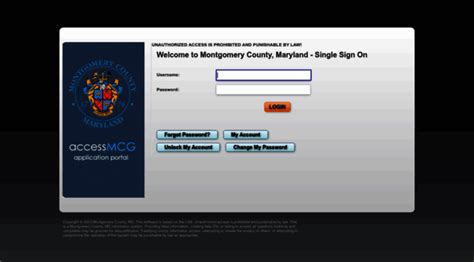 Gov/eportal http //montgomerycountymd. gov/eportal. To enter Oracle EBS from the TransformMCG page Double-click the ePortal link. The Montgomery County Maryland Single Sign On SSO login screen displays. . 