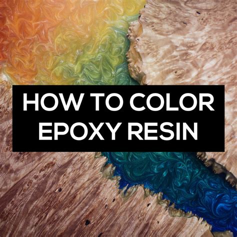 Epoxy Coloring