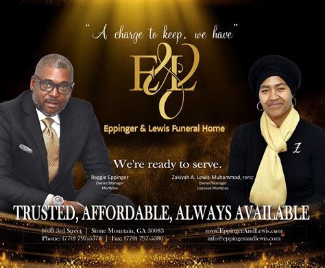Eppinger and lewis funeral home by owner. .  ...