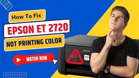Epson 2720 not printing color. Jul 15, 2021 · There are many reasons why an Epson printer doesn’t print after changing its ink. Here are some of the common causes and the solutions to each problem. Free 2nd Day Shipping on orders above $50. 