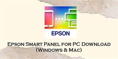 Epson Smart Panel for PC / Mac / Windows 7.8.10 - Free …