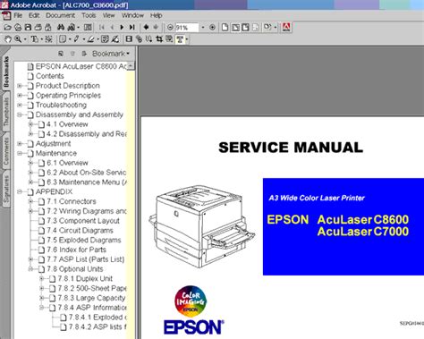 Epson aculaser c7000 c8600 service manual repair guide. - Teacher s activity guide for abc english book one.