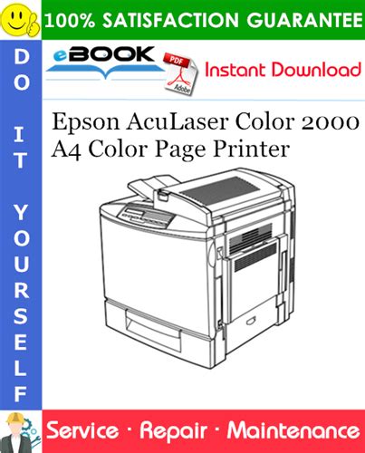 Epson aculaser color 2000 a4 color page printer service repair manual. - Ceti dirigenti in toscana nell'età precomunale.
