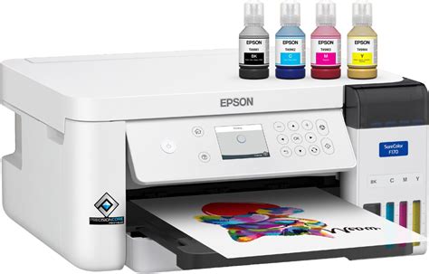 Epson dye sublimation printer.  Includes Full Set of Ink, User Guide, & AC Pow...