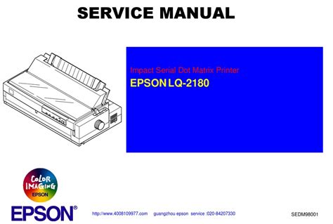 Epson lq 2180 printer service manual. - La guía ab de la teoría musical parte 1 pt 1.