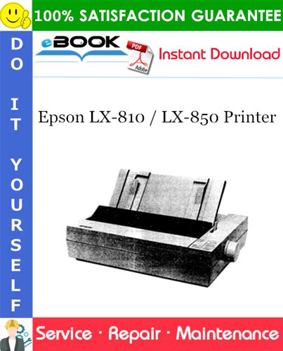 Epson lx 810 lx 850 printer service repair manual. - Suzuki grand vitara 1998 1999 2005 descarga manual de taller.
