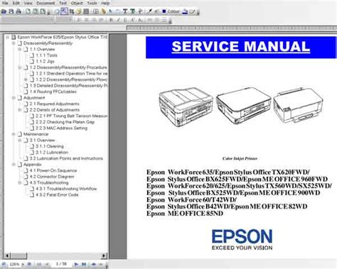 Epson me office 960fwd 900wd 82wd 85nd service manual repair guide. - Shop manual for 1953 ford jubilee tractor.