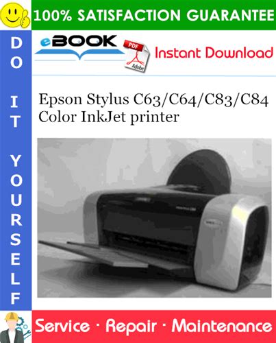 Epson stylus c63 c64 c83 c84 color inkjet printer service repair manual. - Hotpoint aquarius extra washer dryer 1100 spin manual.