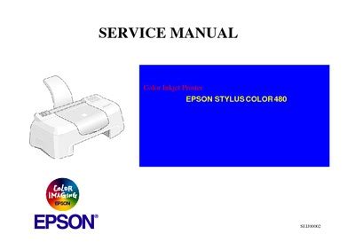 Epson stylus color 480 color ink jet printer service repair manual. - 1990 ford econoline van owners manual.
