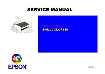Epson stylus color 880 printer service manual. - A working manual of high frequency currents classic reprint by noble m eberhart.