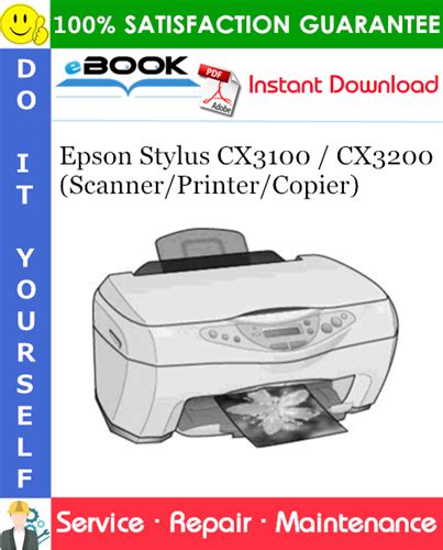 Epson stylus cx3100 cx3200 scanner scanner copiatrice servizio manuale di riparazione. - Kenmore electric stove model 790 manual.