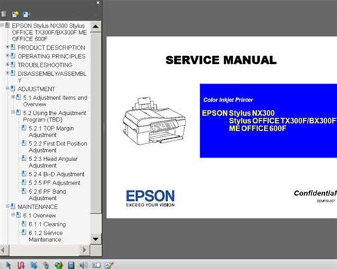 Epson stylus office tx300f bx300f me office 600f service manual repair guide. - Five dysfunctions of a team facilitator guide.