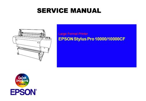 Epson stylus pro 10000 10000cf large format printer service repair manual. - 1990 nissan pulsar nx wiring diagram manual original.