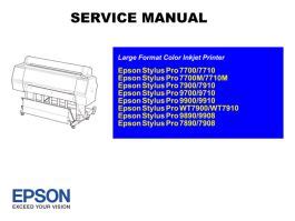 Epson stylus pro 9908 service manual. - Introduction à la mécanique des milieux continus.