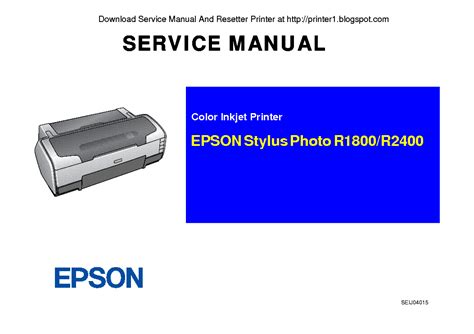 Epson stylus r2400 manuale di servizio. - Atlas copco compressor service manual xahs 237.